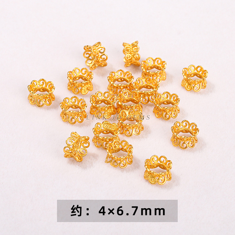 Galflowing 24K Ruyi pattern double -sided flowers