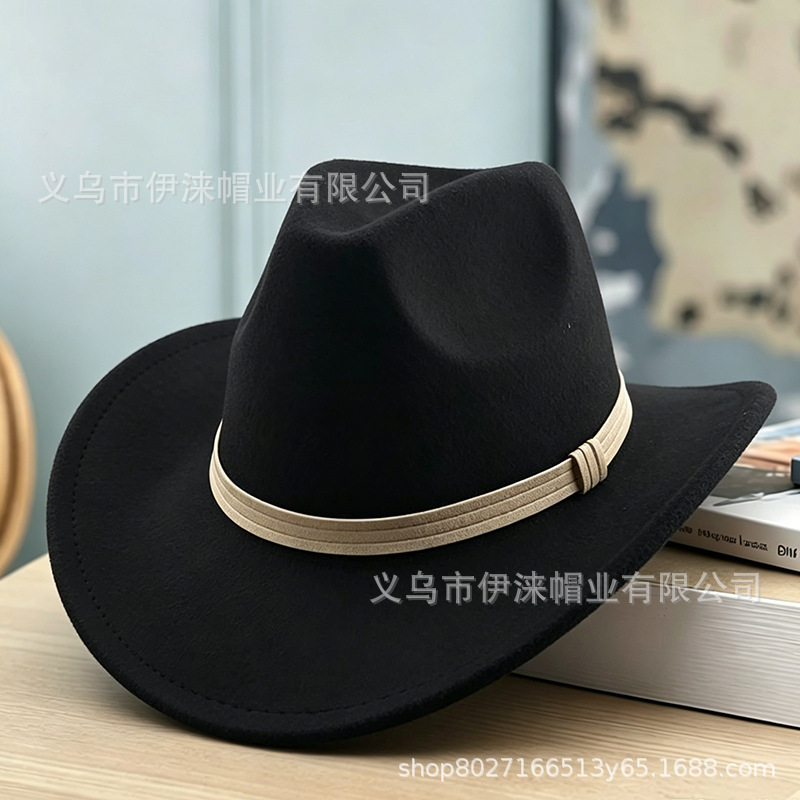 검정색 (베이지색 모자 둘레 밴드)