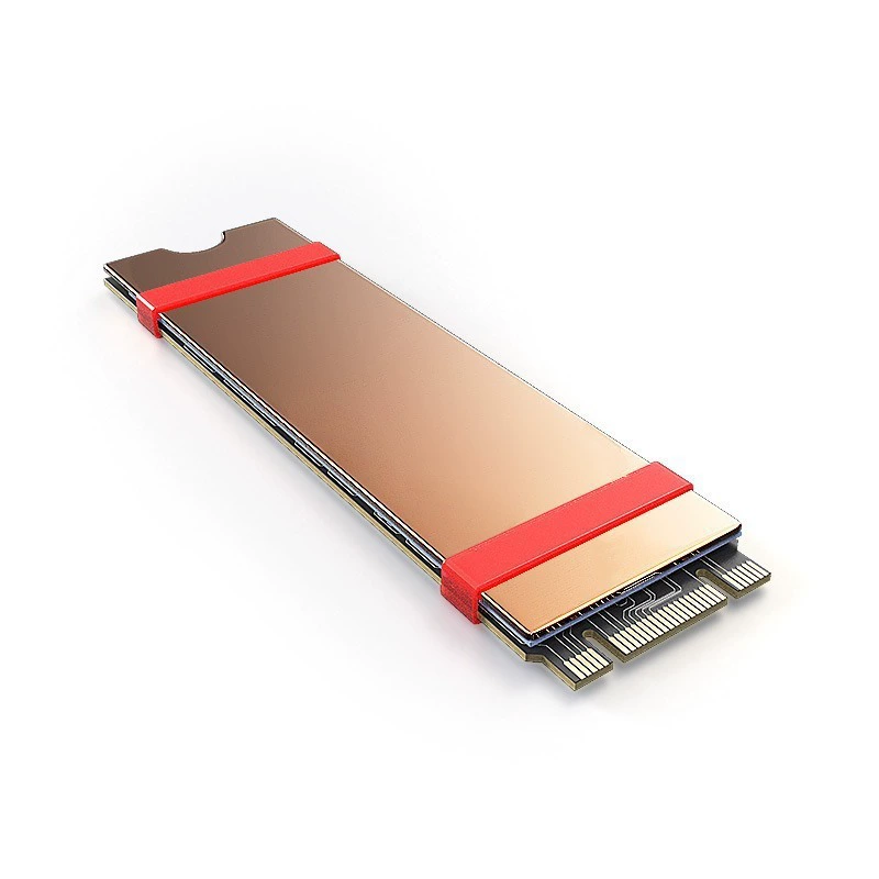 Радиатор для M.2 SSD 2280, жилет-радиатор для ноутбука, охлаждающая наклейка для NVMe, медный теплопровод