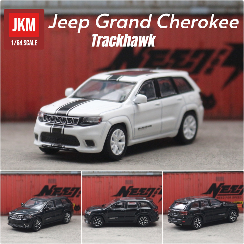JKM alloy car Children 1:64 toy Jeep Grand Cherokee track Eagle SUV sedan static model ornaments