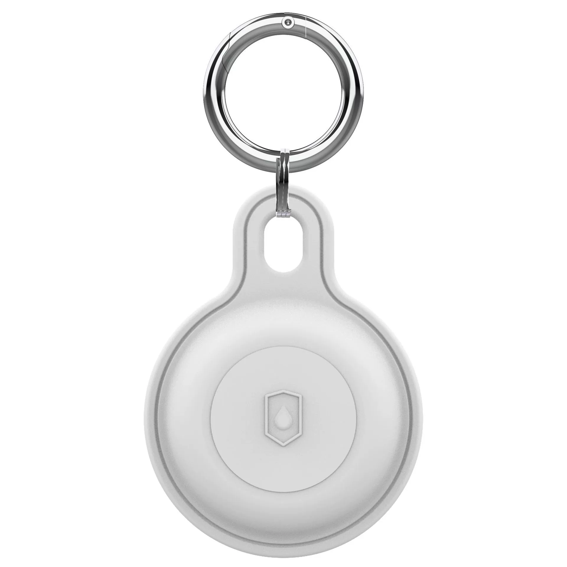 Защитный силиконовый чехол для Apple AirTag Guduon с водонепроницаемым карманом и цветным кольцевым брелком