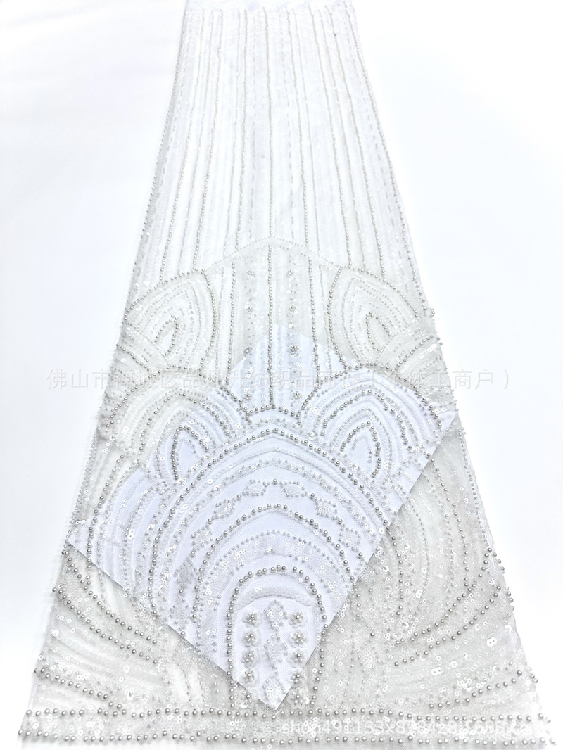 Moda Suzhou vestido de boda de noche de encaje bordado sequillas de encaje comercio exterior transfronterizo al por mayor tela
