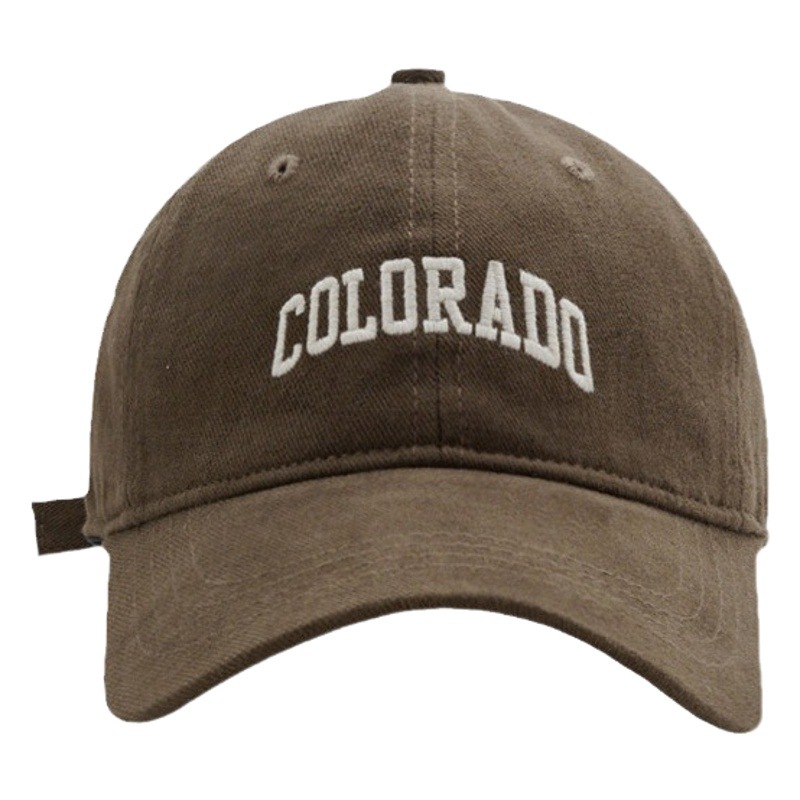 Sombrero de béisbol con letras coreanas cuidadosamente seleccionado para primavera y verano, sombrero de circunferencia de cabeza grande para hombres y mujeres