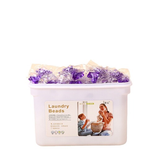 Washing Condensation Pearl Three-in-One Long-lasting Fragrance Pearl Concentrated Washing Liquid Factory Wholesale Strong Cleaning and Stain Removal Washing Ball 