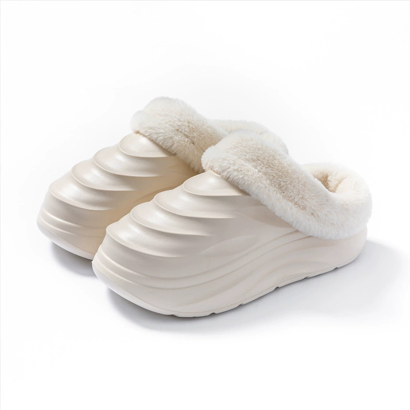 Winter non-slip keep warm slippers, for beloved, soft sole