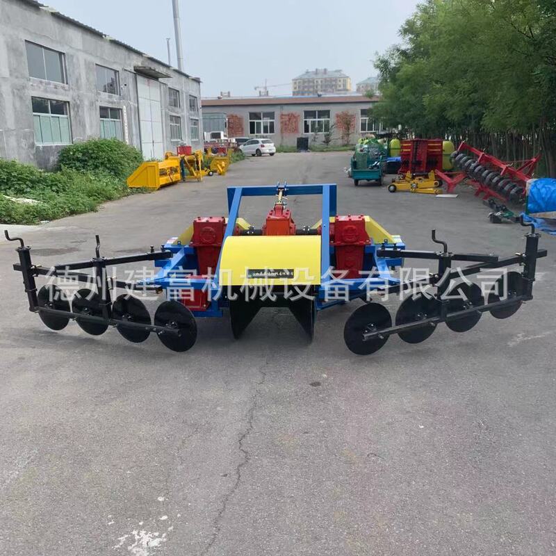 Manufacturers supply tractors with more than 90 horsepower with new double cutter disc and double gear box transmission bilateral terrier