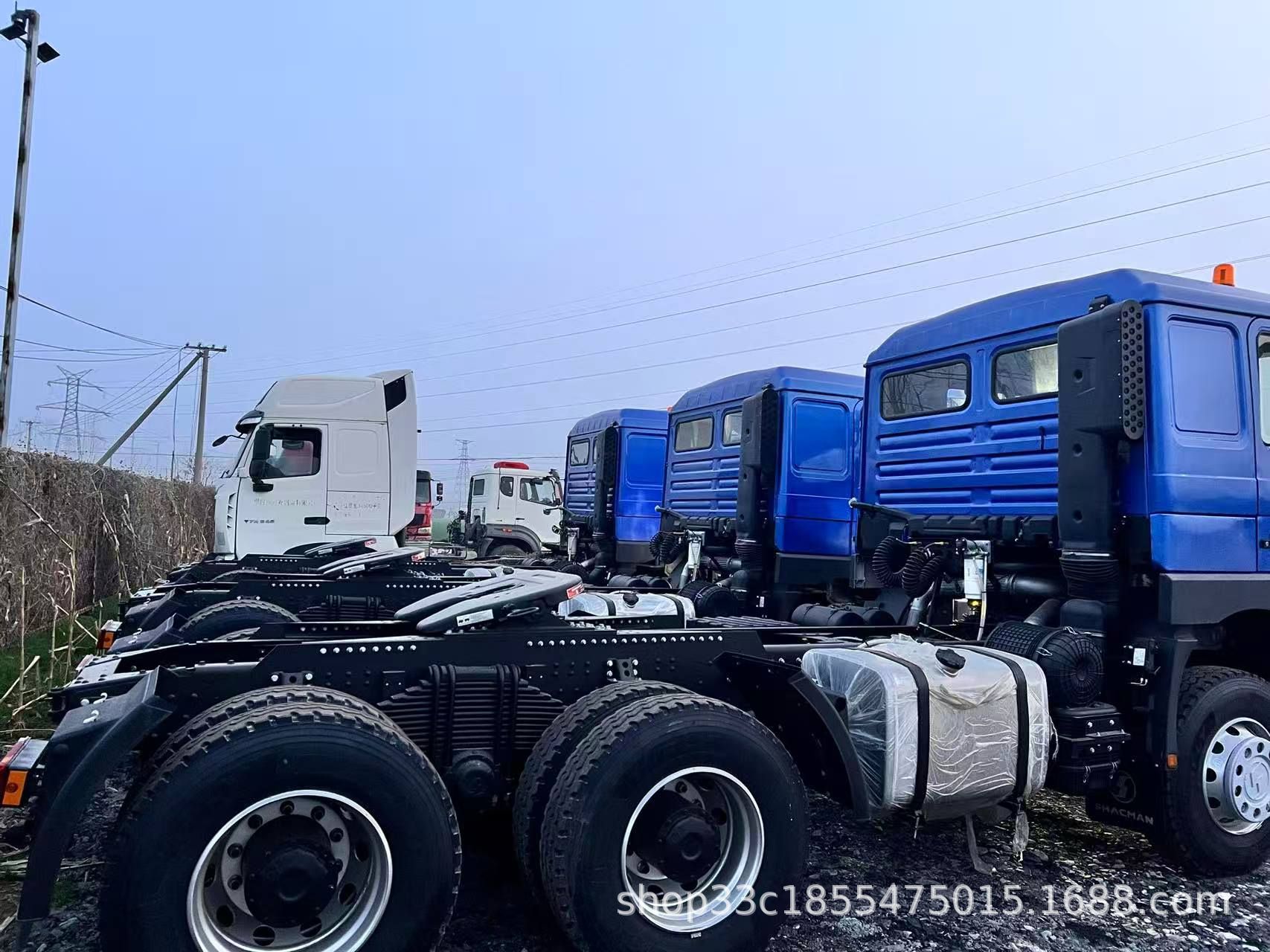 African Trade Exports of Used Dump Trucks, Earthmoving Engineering Dump Trucks, Howo 8X4 Self-Loading Trucks