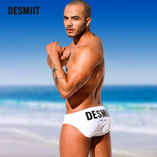 Cross-Border New Product Desmiit Men's Briefs Low-Waist Sexy Anti-Embarrassment Large Swimsuit S3211