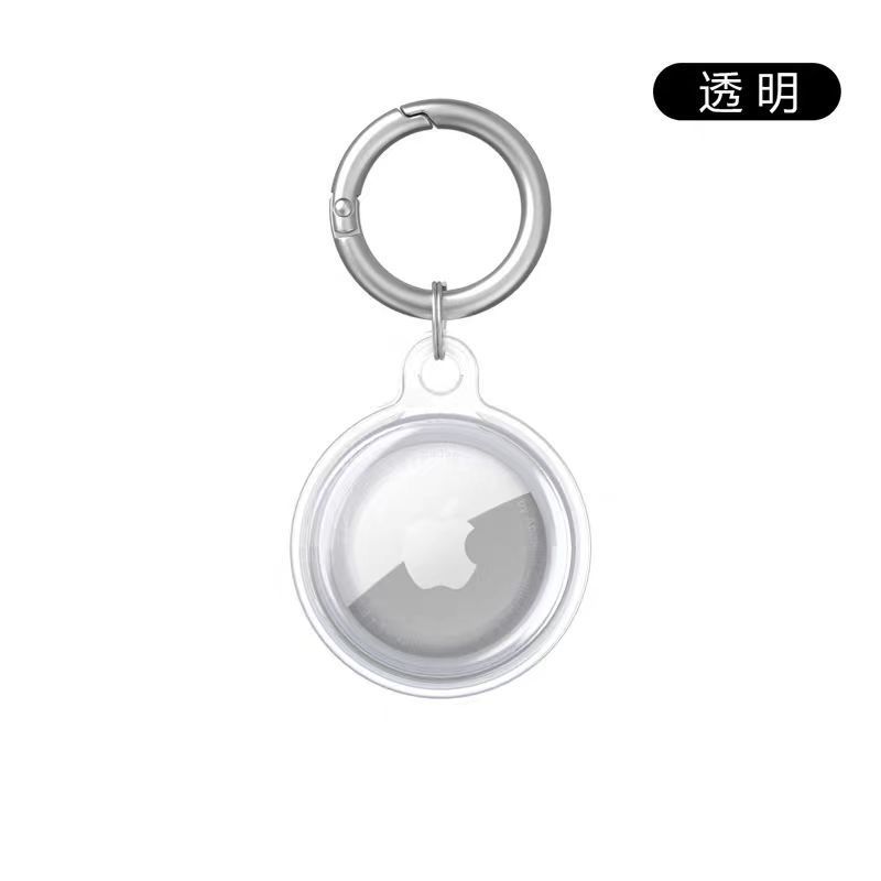Aplicable a Apple explosión Airtag cubierta de rastreador de cubierta de protección todo incluido rastreador transparente animal de protección de pérdida