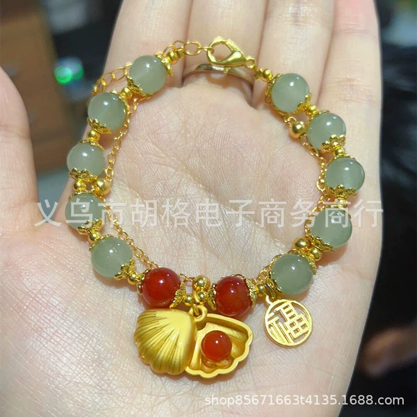 [【绿珠】贝壳手链]