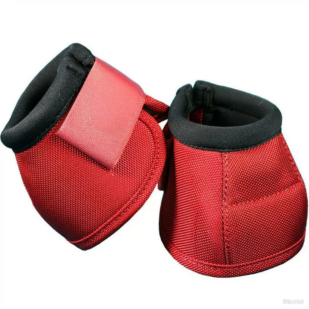 工厂热销马具马蹄套马术用品1682D弹道尼龙可自定义颜色