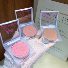 POTO单色腮红 抖音快手低饱和膨胀色持久自然哑光胭脂腮紫腮蓝133