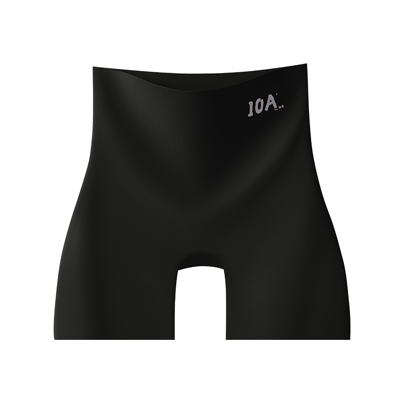 10A entrepierna antibacteriana, cintura alta, pantalones de seguridad sin costuras, ropa interior, ropa interior tres en uno para mujer