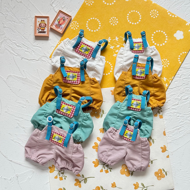Excluding the Doll, Labubu Doll Clothes Nyota Outfit Change Overalls T018 Dopamine Overalls Bear Costume Change Outfit Excluding the Doll, Labubu Doll Clothes Nyota Outfit Change Overalls T018 Dopamine Overalls Bear Costume Change Outfit
