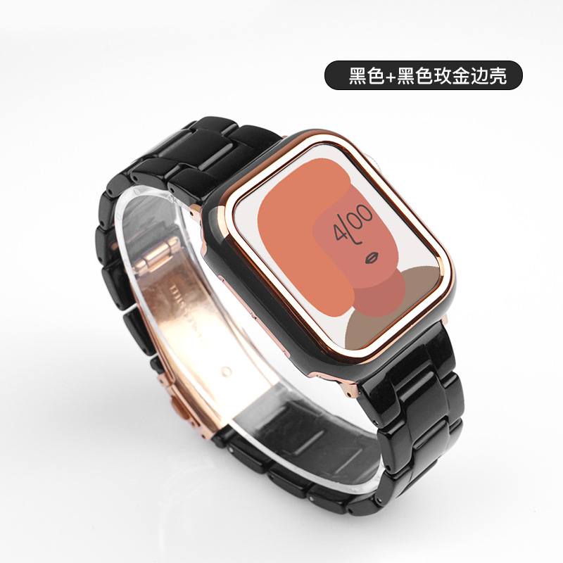 Aplicable a la 10a generación 98765se Apple Watch Nueva correa de acrílico de resina 14 mm22 mm Comercio exterior al por mayor