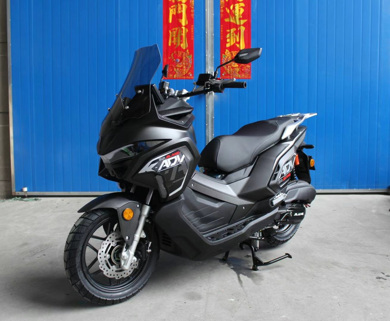 Cross-Border Best-Selling Fighter Motorcycle with Fuel Engine, Stylish and Cool High-Speed Racing Bike, High-Power Scooter