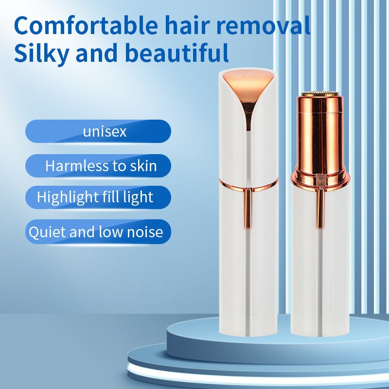 Mini Facial Hair Removal Device, Electric Hair Removal Device, Hair Trimmer, Lipstick Shaver, Women's Hair Removal Device, Shaver, Cross-Border