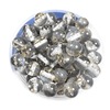 Resin, cute round beads with beads, fashionable bracelet, accessory with accessories, 8/10/12mm, gradient, through hole, handmade