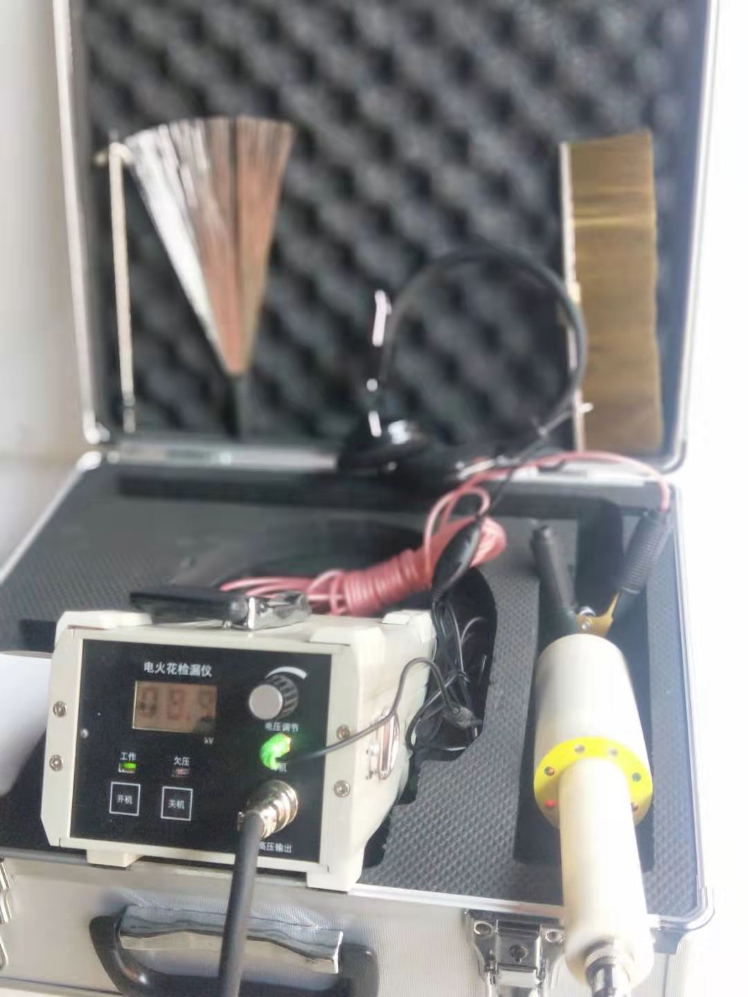 JG-10电火花检测仪搪玻璃玻璃钢环氧煤沥青用数字式电火花检漏仪