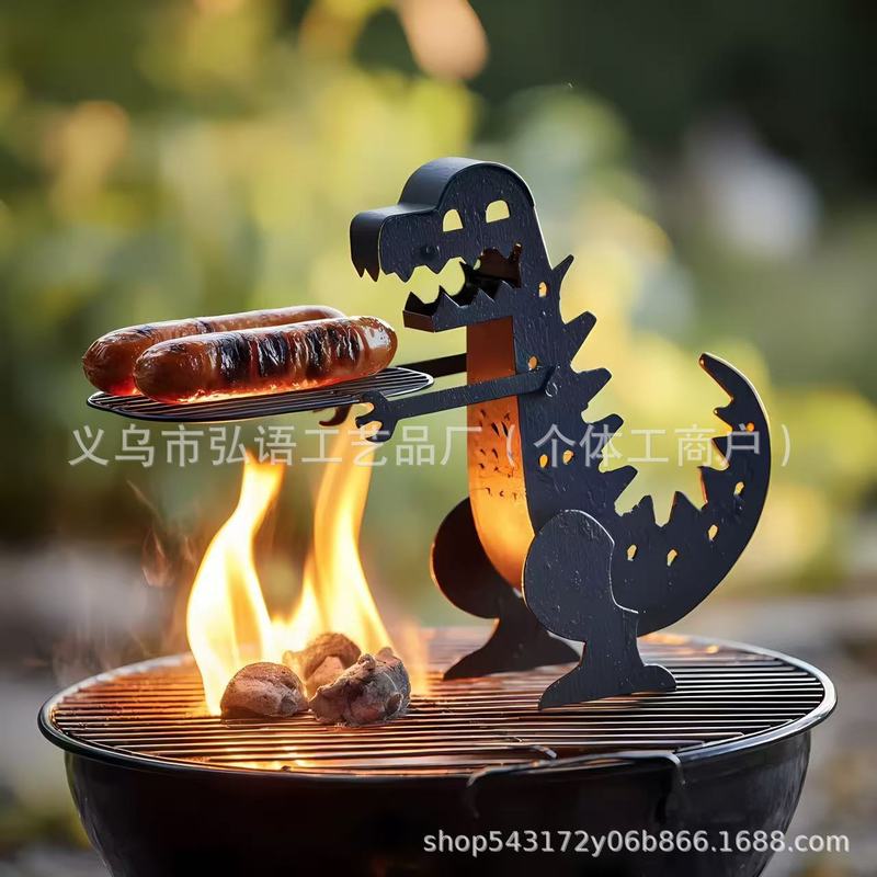 独立駅新商品創意Funny Monster Grillアウトドアバーベキュー面白いモンスターバーベキュースタンド|undefined