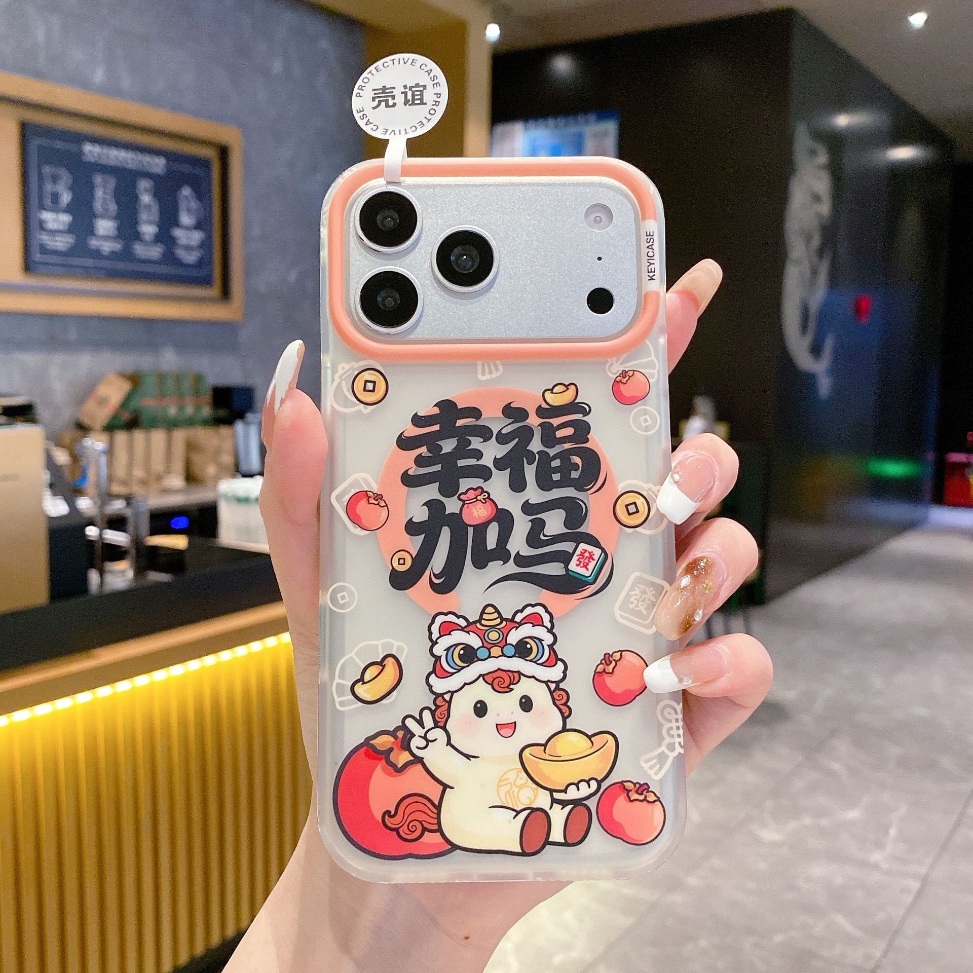 Funda para teléfono con diseño de gato KT, tacto de piel, compatible con Apple 17 Pro Max, iPhone 16, modelo popular, magnética 15P, estilo coreano 14/13