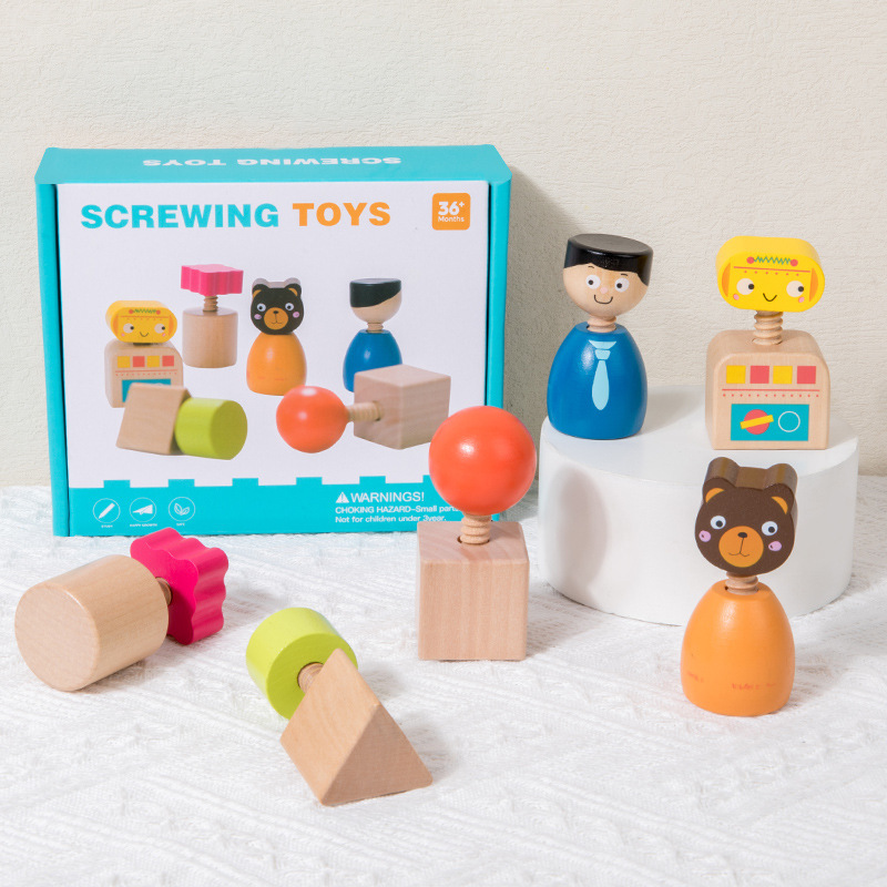 Sc-combinación de tornillo de tornillo de dibujos animados