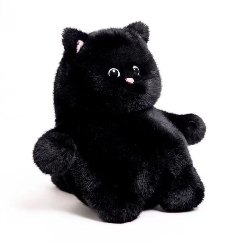 国境を越えた新しいぬいぐるみのぬいぐるみの白い猫の人形のニャンの子のかわいい柔らかい萌え猫の抱き枕の誕生日|undefined