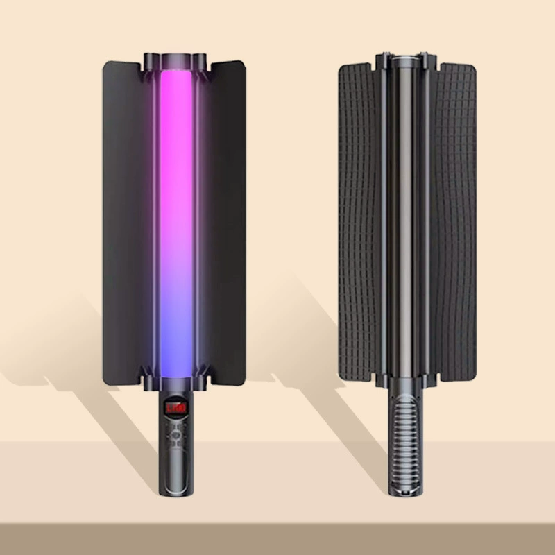 Ручной светодиодный светильник для фотосъемки в реальном времени, портативный настольный светильник для фотосъемки, атмосферный светильник для помещений, красочный RGB-светильник