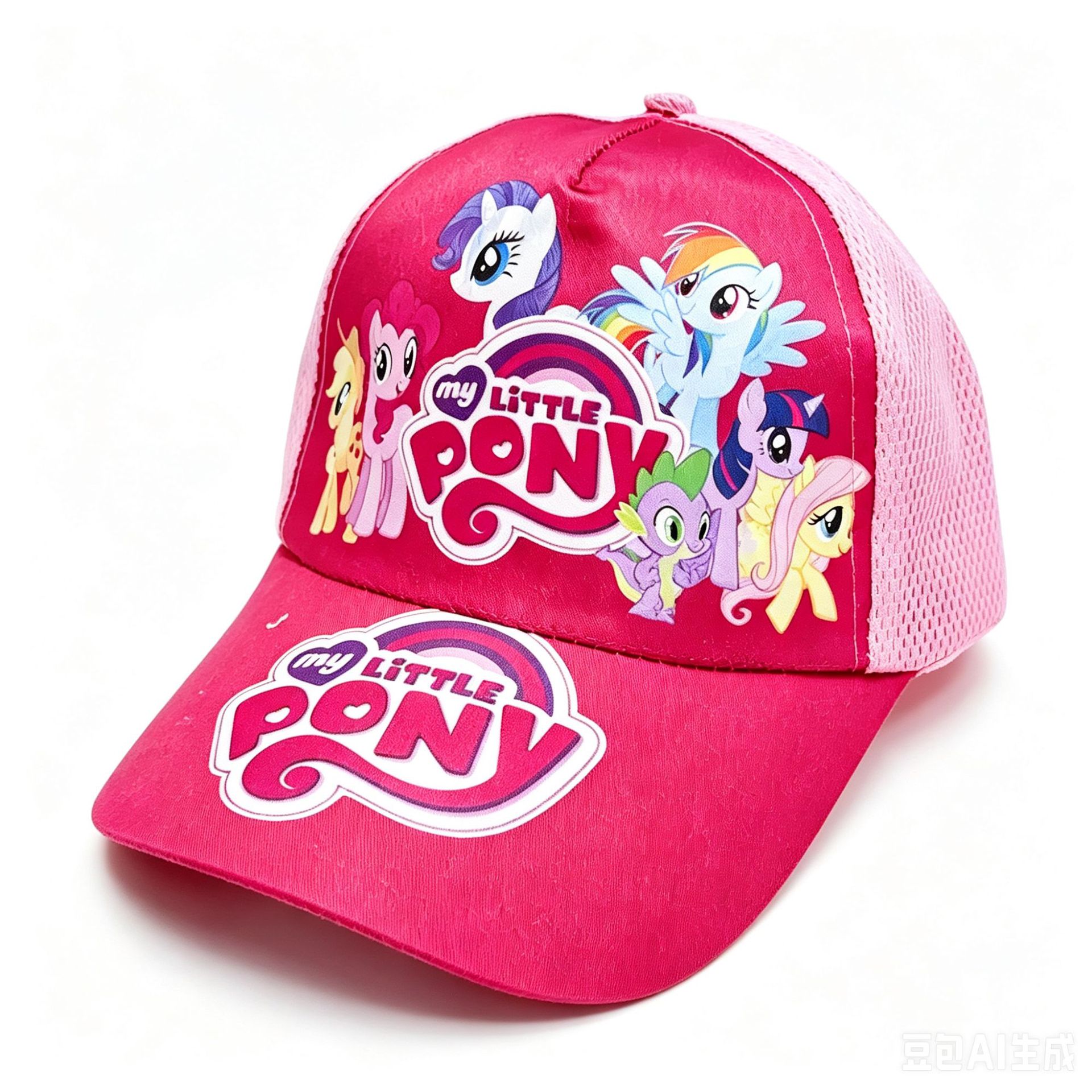 Aml - mesh cap my little pony pink / One size fits all (around 2-6 years old)