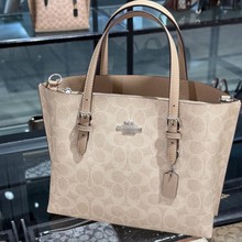 寇家2025新款mollie茉莉25托特手提单肩斜跨包老花通勤金典老花女