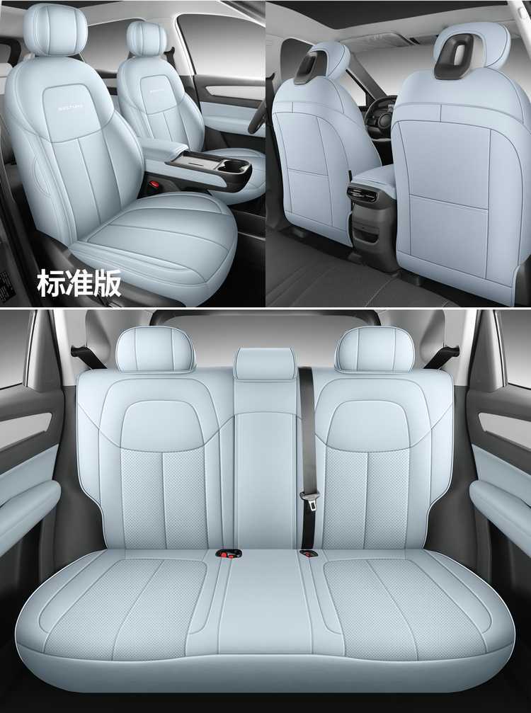 New 2526 Penteng Yueyi 03 New Energy Electric Vehicle Special Full-Coverage Seat Cover Four-Season Leather Cushion Seat Cover