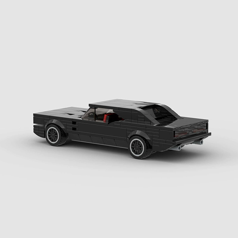 CHARGER 1970 Совместимо с Lego Основные гранулы Challenger спортивный автомобиль MOC пазл детские конструкторские игрушки