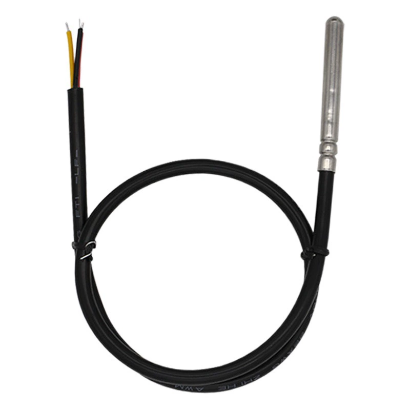 Производитель прямой поставки холодной цепи холодный датчик температуры DS18B20 водонепроницаемый пылезащитный зонд для сбора температуры и влажности