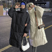 羽絨棉服女冬季2022新款韓版中長款大碼面包服寬松棉衣加厚棉襖潮