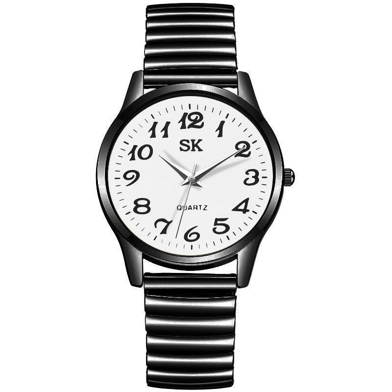 블랙 벨트 화이트 페이스 대형