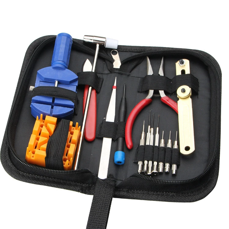 Watch repair, tools set, 16 pieces