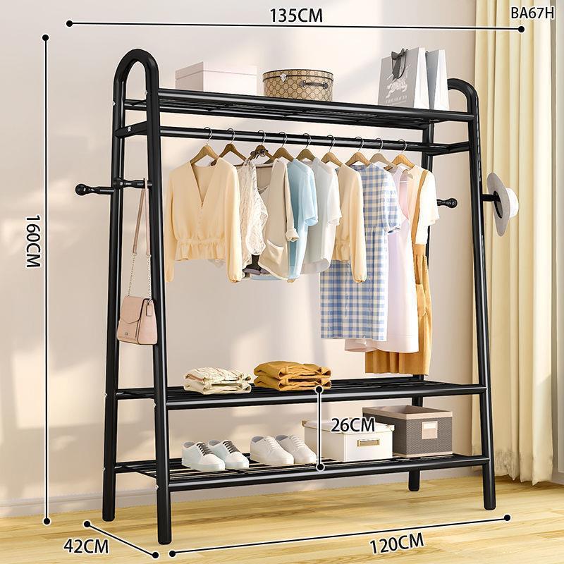 135cm [블랙아이언] 사이드후크 4개 + 상하 네트 3개