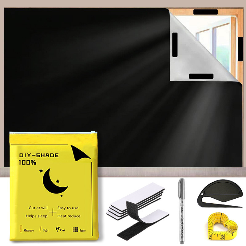 Amazon Portable Blackout Curtain DIY Velcro Cuttable Sunshade 420D Oxford Cloth Blackout Cloth Amazon Portable Blackout Curtain DIY Velcro Cuttable Sunshade 420D Oxford Cloth Blackout Cloth