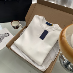25年の新型の衛衣と男女の同モデルのゆったりとしたカジュアルな丸首の長袖の頭の刺繍の上着