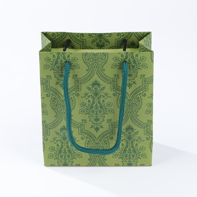 Spot Green Tiandi Cubierta Caja de joyería retro Caja de embalaje Caja de anillo Collar Caja de pendientes Caja de joyería