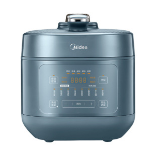 Midea Electric Pressure Cooker 0 Coated Stainless Steel Inner Pile Double Pile Large Capacity 5L Household Multifunctional YLC5147