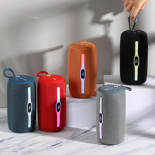 新品tg675音乐脉动蓝牙音响led彩灯带插卡u盘FM收音tws礼品音箱