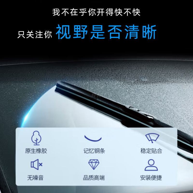 Bmw 3系5系x 1/x 3/x 5/x 6ワイパーの元の325Li/525骨なしワイパーのゴムのスクレーパーを適用します。|undefined