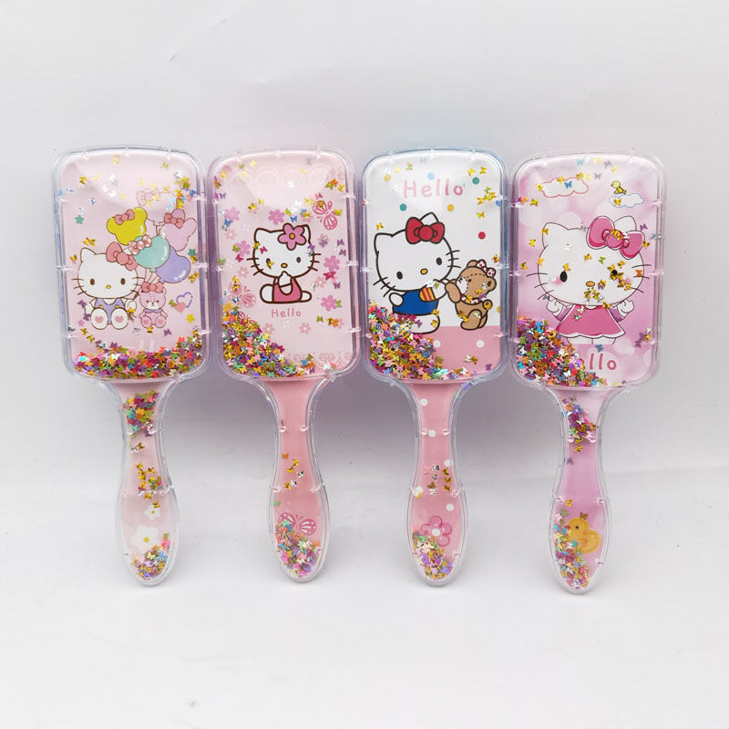 Transfronterizos Labubu Airbag Pein de dibujos animados de alto valor facial Labubu Sand Moving Sequin Pein de pelo Pein de masaje Airbag Pein Comercio Exterior