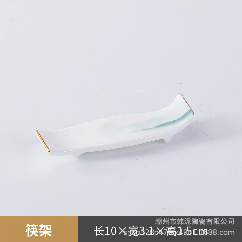 新中国式骨磁器セット食器ホテル陶磁会ホテルプレゼントセット雪山凉亭|undefined