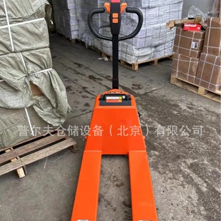 Economical semi-electric 2-ton pallet truck hydraulic forklift ground bull forklift walking type