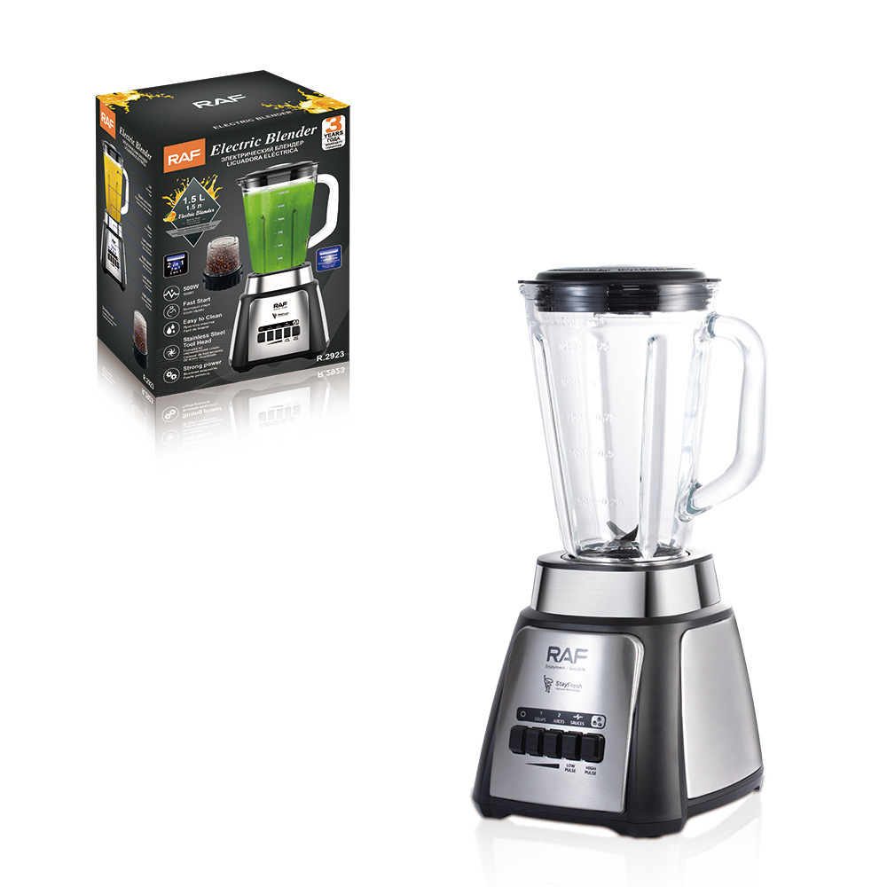Máquina de batido 1.5l máquina de romper paredes batidora eléctrica de leche de soja batidora de café molino de jugo doméstico picadora de carne