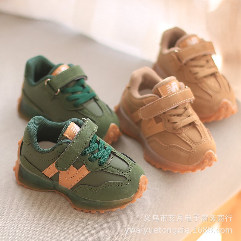 Boys baby shoes daddy shoes spring and a...