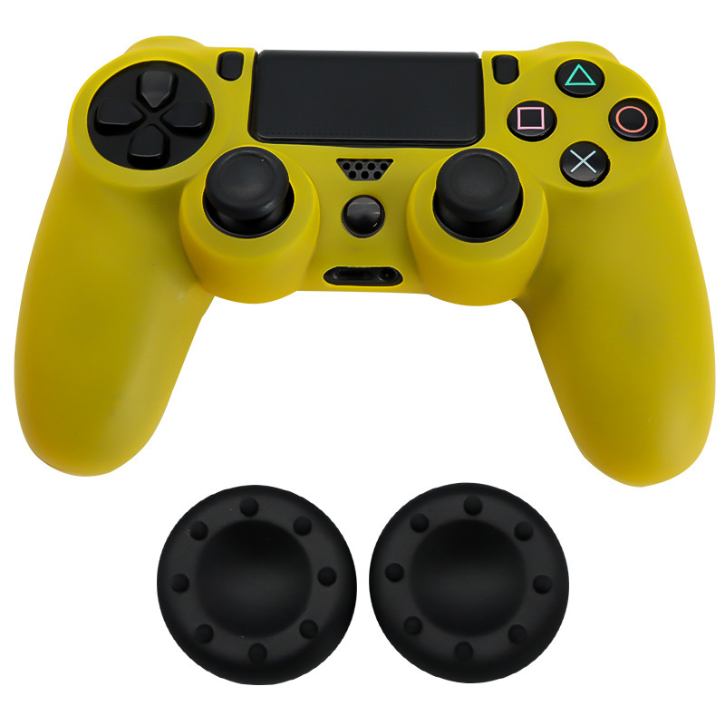 Funda protectora para gamepad PS4 SLIM/PRO para enviar dos teclas de 8 puntos Funda de silicona para gamepad ps4