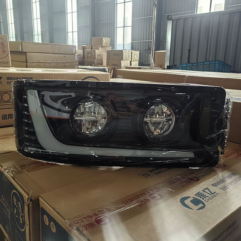 Фара-ответватель Shaanxi Auto Delong F2000, блок фары, фара 81.25101.6290LED